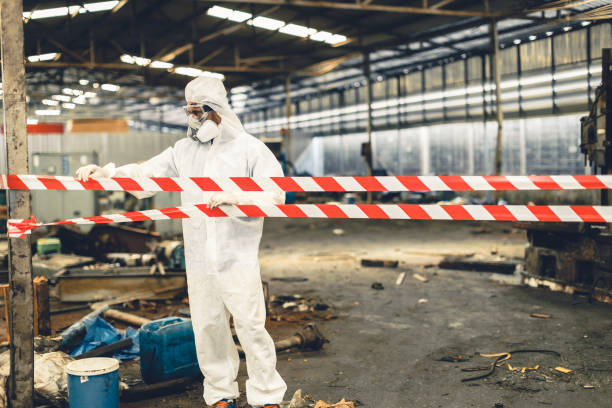 Professional Biohazard technician working in Ellenwood, GA